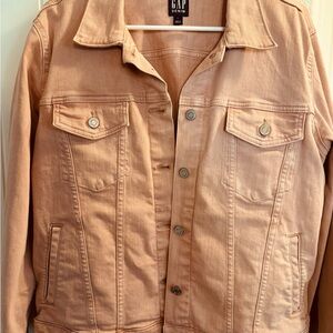 GAP Women's Light Brown Jean Jacket
